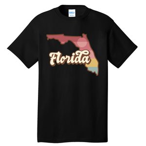 Retro Florida Sunset Tall T-Shirt