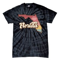 Retro Florida Sunset Tie-Dye T-Shirt