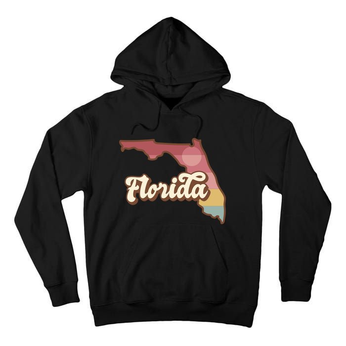 Retro Florida Sunset Tall Hoodie