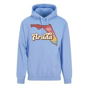 Retro Florida Sunset Unisex Surf Hoodie