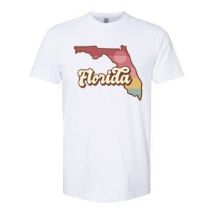 Retro Florida Sunset Softstyle CVC T-Shirt