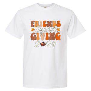 Retro Friendsgiving Squad 2024 Thanksgiving Friendsgivin Garment-Dyed Heavyweight T-Shirt