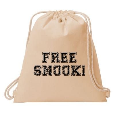 Retro Free Snooki Vintage Design Drawstring Bag