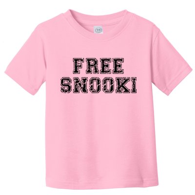 Retro Free Snooki Vintage Design Toddler T-Shirt
