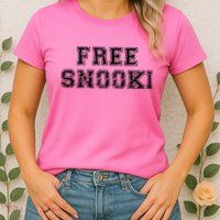 Retro Free Snooki Vintage Design Womens T-Shirt