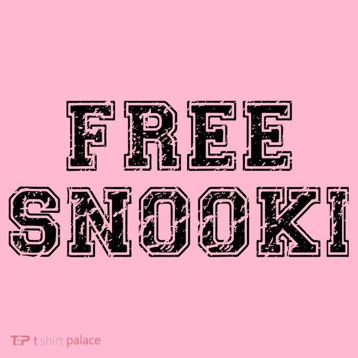 Retro Free Snooki Vintage Design Womens T-Shirt