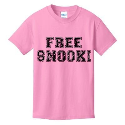 Retro Free Snooki Vintage Design Kids T-Shirt