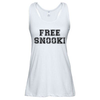 Retro Free Snooki Vintage Design Ladies Essential Flowy Tank