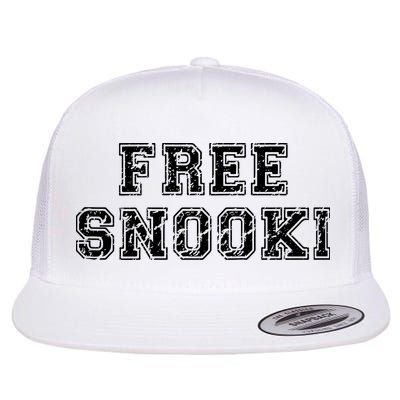 Retro Free Snooki Vintage Design Flatbill Hat