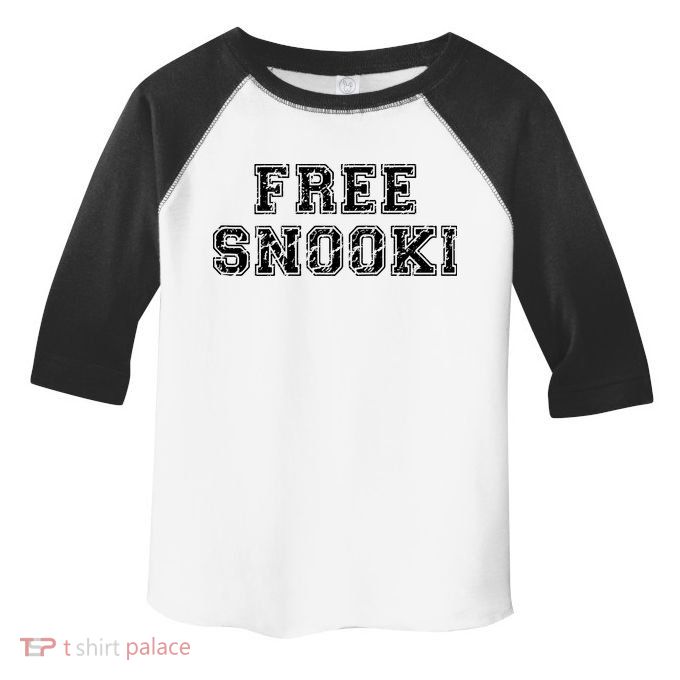 Retro Free Snooki Vintage Design Toddler Fine Jersey T-Shirt