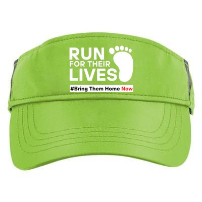 Run For Their Lives Bring Them Home Now Adult Drive Performance Visor