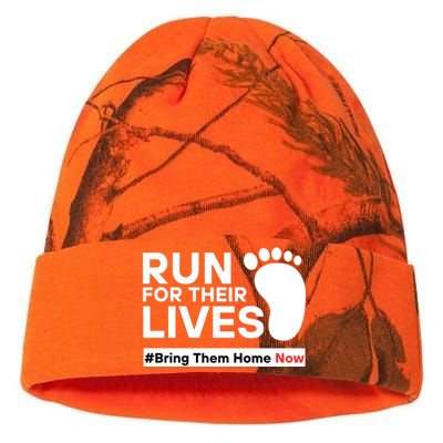 Run For Their Lives Bring Them Home Now Kati Licensed 12" Camo Beanie