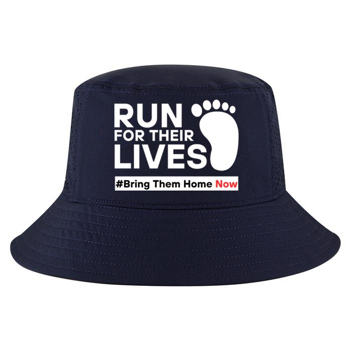 Run For Their Lives Bring Them Home Now Cool Comfort Performance Bucket Hat