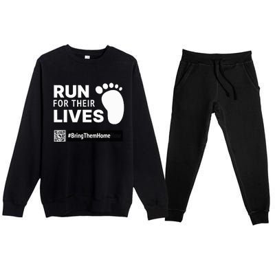 Run for Their Lives Premium Crewneck Sweatsuit Set