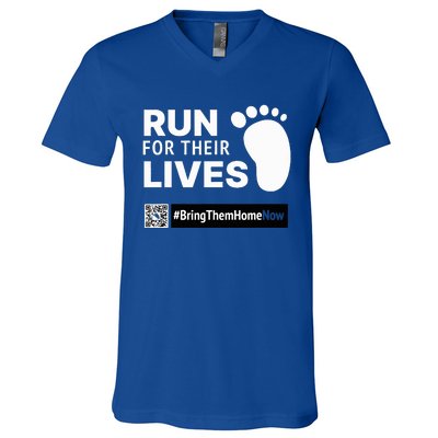 Run for Their Lives V-Neck T-Shirt