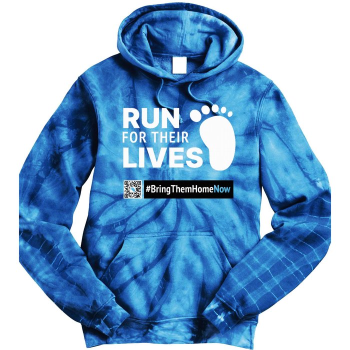 Run for Their Lives Tie Dye Hoodie