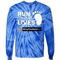 Run for Their Lives Tie-Dye Long Sleeve Shirt