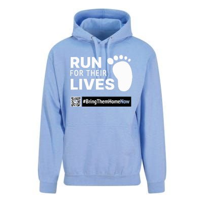 Run for Their Lives Unisex Surf Hoodie