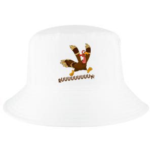 Run Funny Thanksgiving Turkey Cool Comfort Performance Bucket Hat