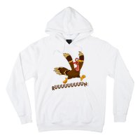 Run Funny Thanksgiving Turkey Hoodie