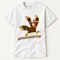 Run Funny Thanksgiving Turkey Tall T-Shirt