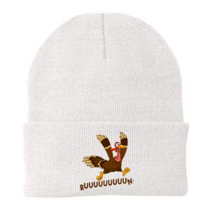 Run Funny Thanksgiving Turkey Knit Cap Winter Beanie