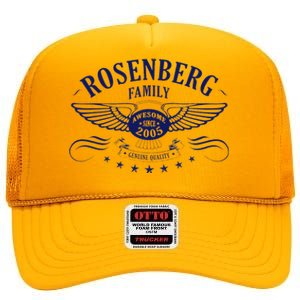 Rosenberg Family Trip High Crown Mesh Back Trucker Hat