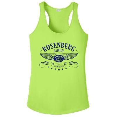 Rosenberg Family Trip Ladies PosiCharge Competitor Racerback Tank