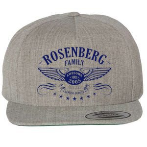 Rosenberg Family Trip Wool Snapback Cap