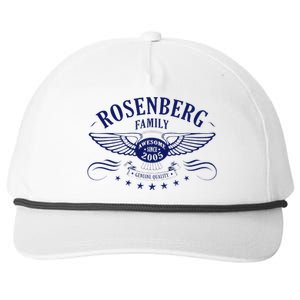 Rosenberg Family Trip Snapback Five-Panel Rope Hat