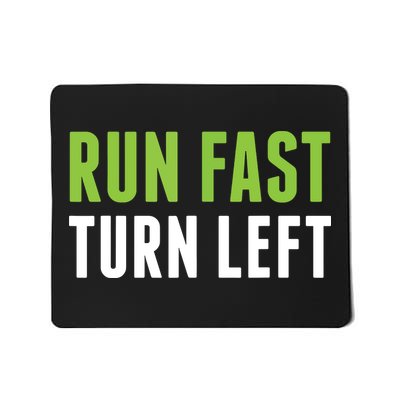 Run Fast Turn Left Track And Field Mousepad