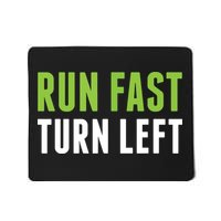 Run Fast Turn Left Track And Field Mousepad