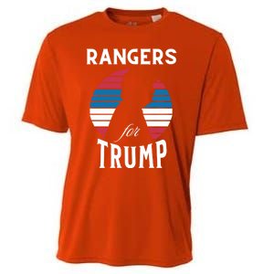 Rangers For Trump 2024 Take America Back Election Cute Gift Cooling Performance Crew T-Shirt