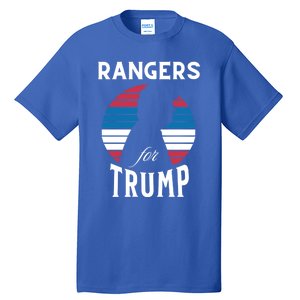 Rangers For Trump 2024 Take America Back Election Cute Gift Tall T-Shirt