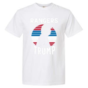 Rangers For Trump 2024 Take America Back Election Cute Gift Garment-Dyed Heavyweight T-Shirt