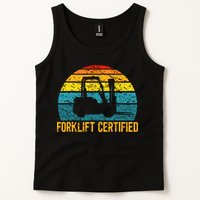 Retro Furious Tuna No Crust Fast Vintage Car Quote Tank Top