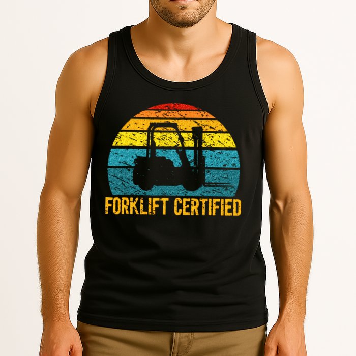 Retro Furious Tuna No Crust Fast Vintage Car Quote Tank Top
