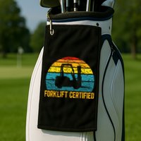 Retro Furious Tuna No Crust Fast Vintage Car Quote Golf Towel
