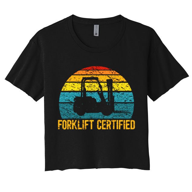 Retro Furious Tuna No Crust Fast Vintage Car Quote Crop Top
