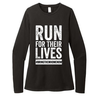 Run for Their Lives Now Womens CVC Long Sleeve Shirt