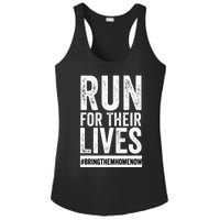 Run for Their Lives Now Ladies PosiCharge Competitor Racerback Tank