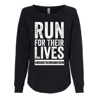 Run for Their Lives Now Womens California Wash Sweatshirt