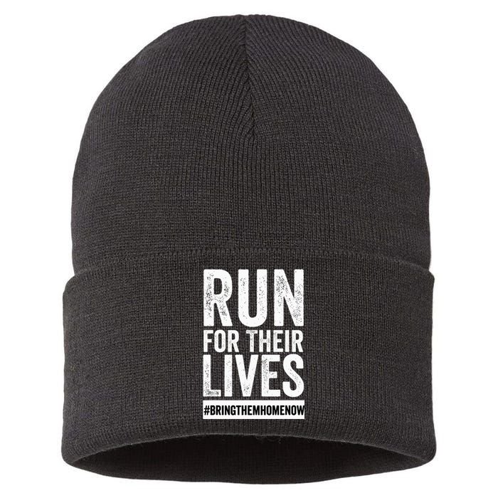 Run for Their Lives Now Sustainable Knit Beanie