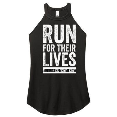 Run for Their Lives Now Women's Perfect Tri Rocker Tank