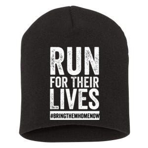 Run for Their Lives Now Short Acrylic Beanie