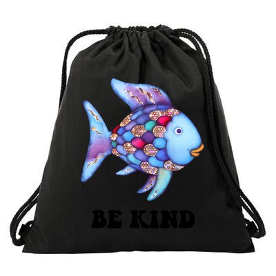 Rainbow Fish Teacher Life Teaching Back To School Drawstring Bag