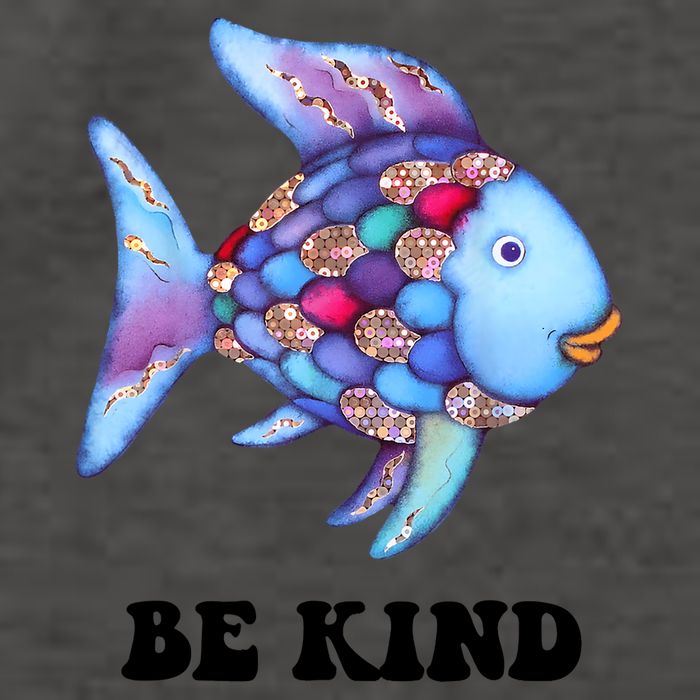 Rainbow Fish Teacher Life Teaching Back To School Vector Backpack