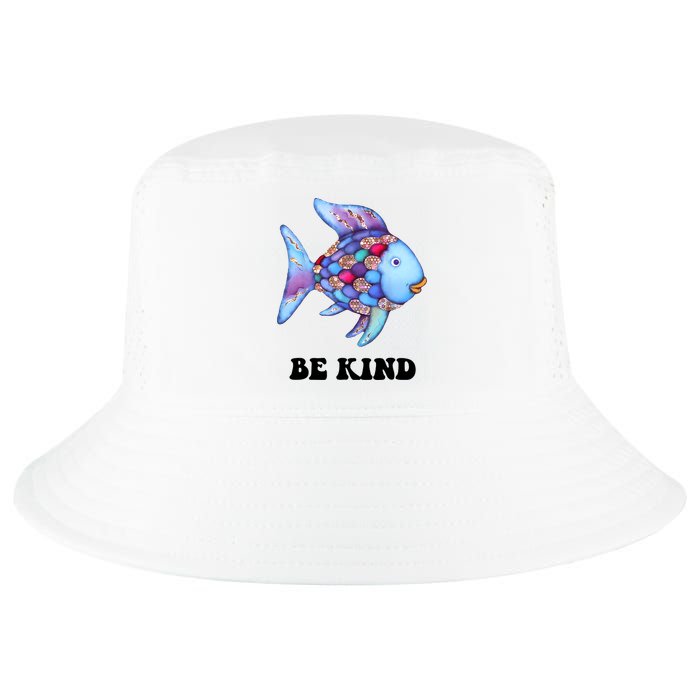 Rainbow Fish Teacher Life Teaching Back To School Cool Comfort Performance Bucket Hat
