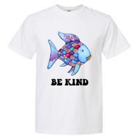 Rainbow Fish Teacher Life Teaching Back To School Garment-Dyed Heavyweight T-Shirt