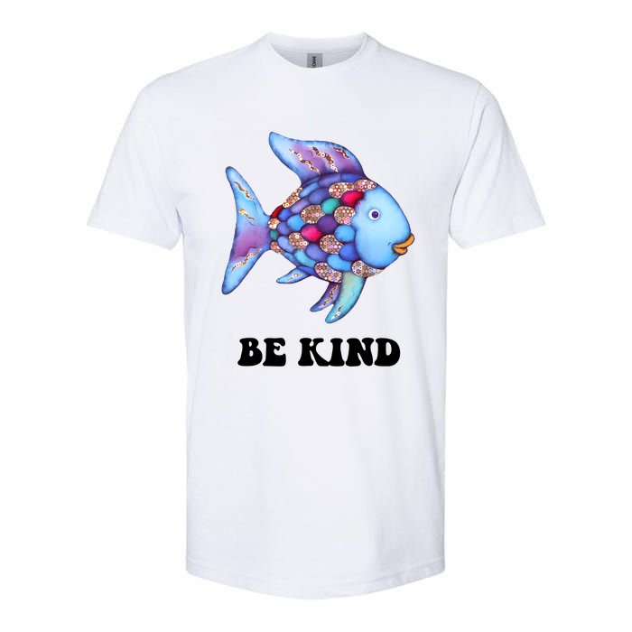 Rainbow Fish Teacher Life Teaching Back To School Softstyle CVC T-Shirt